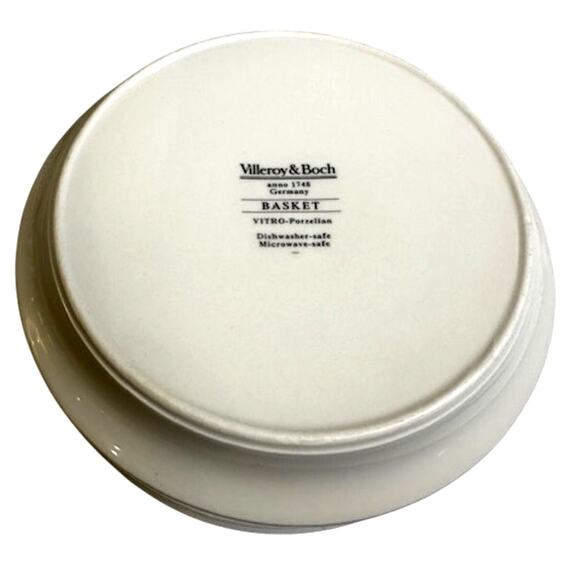 Villeroy & Boch 'Basket' Germany Vitro Porzellan 8.25" Round Serving Bowl - Picture 5 of 5
